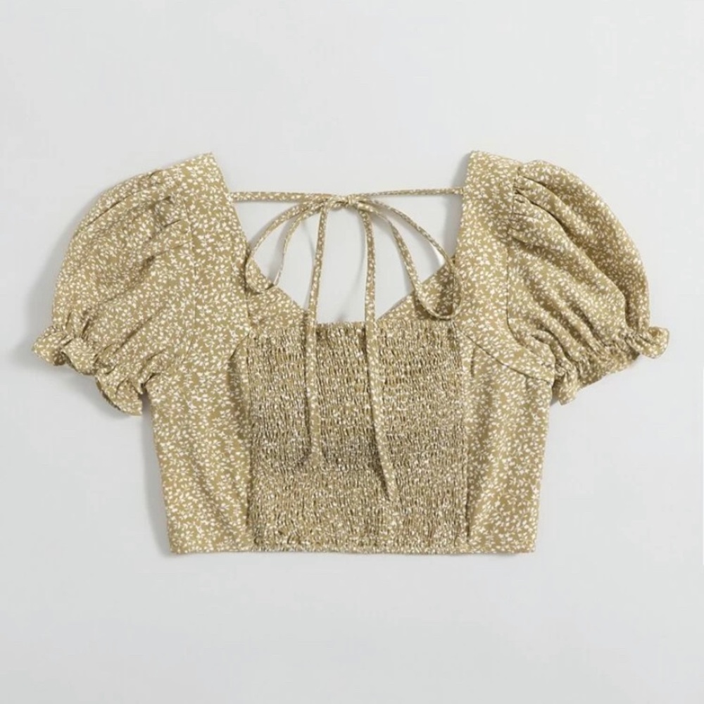 Cropped blouse - Picture 2 of 4